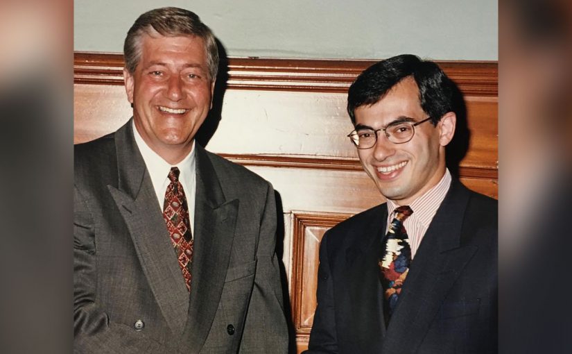 Mike Harris and Tony Clement