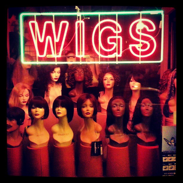 Wigs.