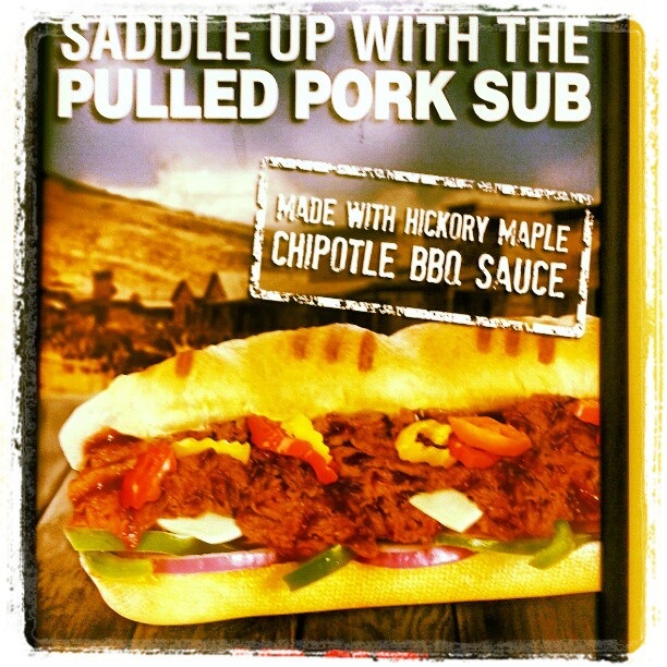 Mr Sub: putting saddles on, uh, pigs (?) since 2012.