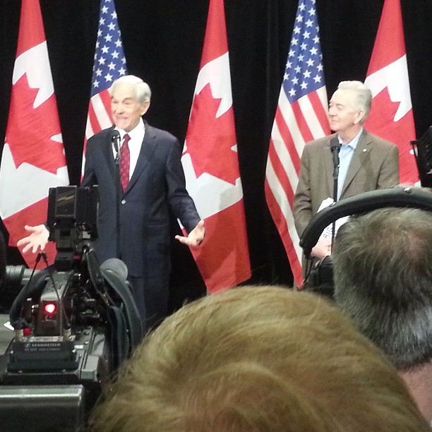 Ron Paul and Preston Manning #mnc2013