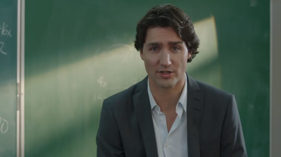Justin Trudeau’s new ad