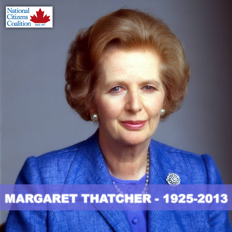 Margaret Thatcher, 1925-2013