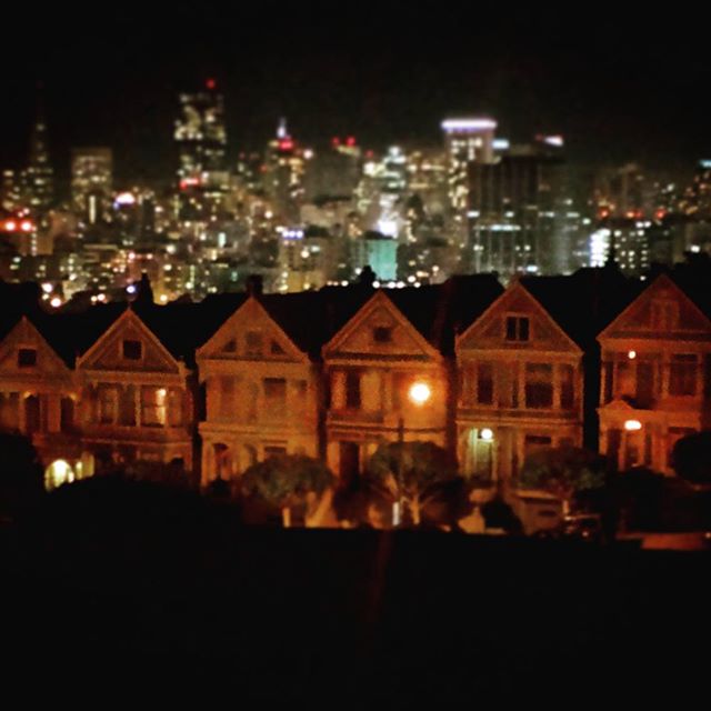 “What ever happened to predictability”? It took this picture on a trip to San Francisco.