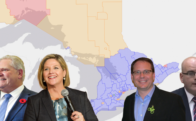 Mapping the results of the 2018 Ontario provincial election