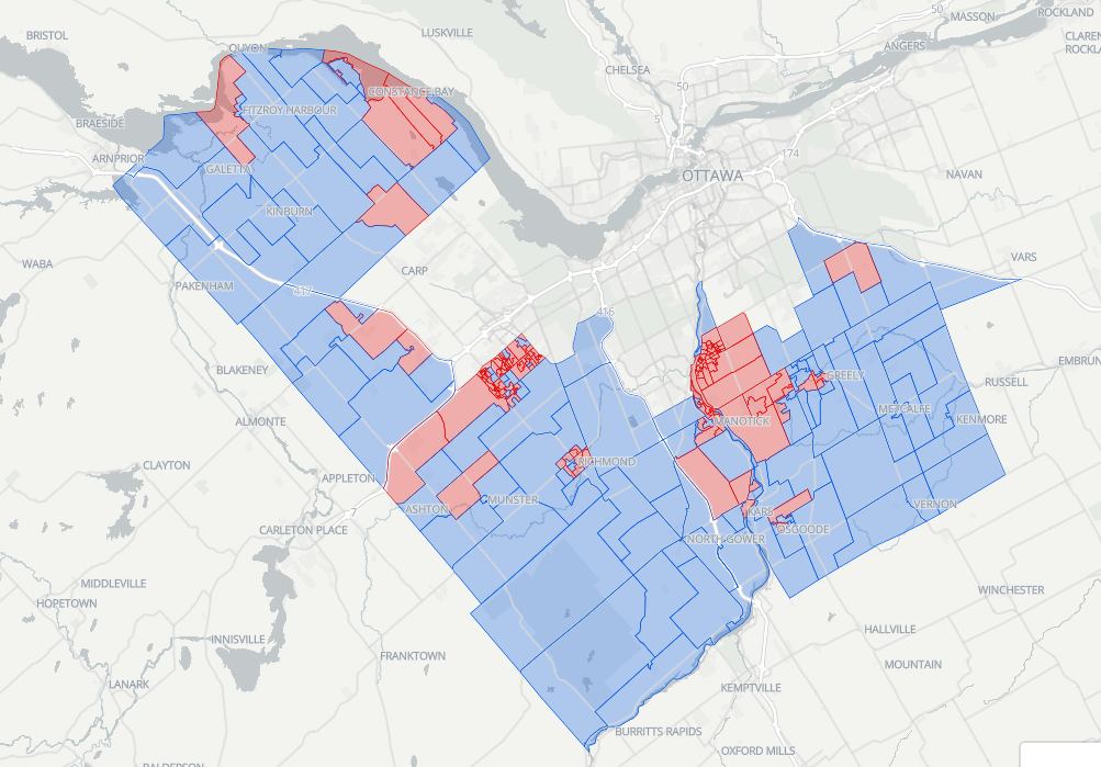 Carelton results - 2025 Canadian General Election